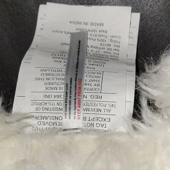 Urban Outfitters Multicolor Llama Accent Pillow - Picture 7 of 7